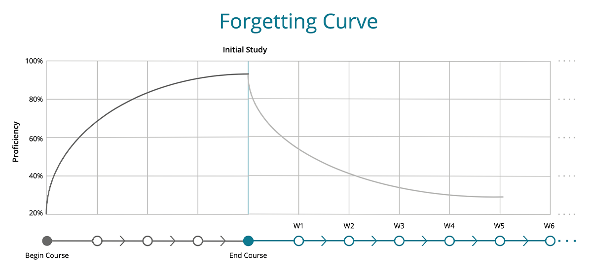 learning science forgetting curve