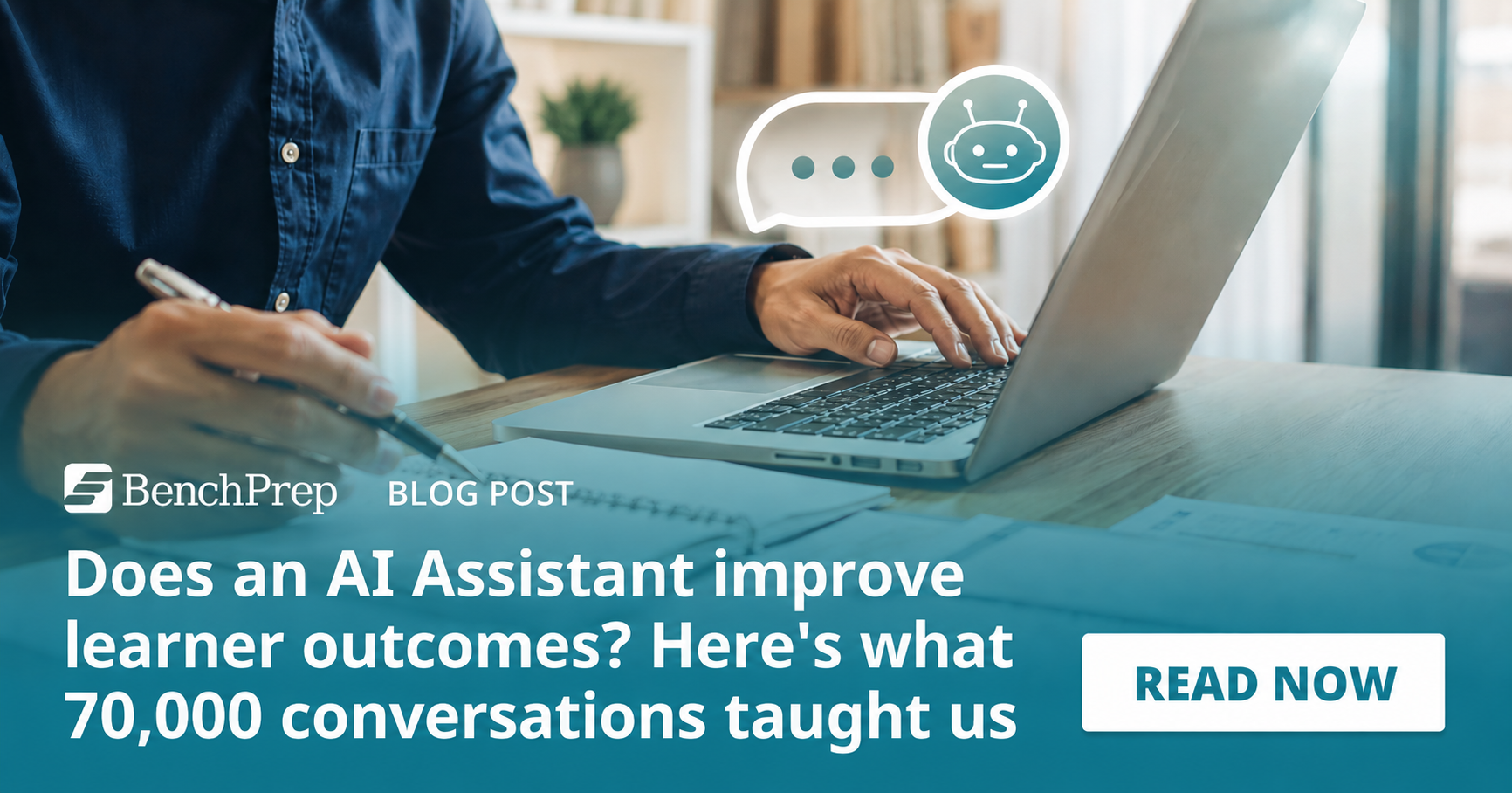 Does an AI Assistant improve learner outcomes? Here's what 70,000 conversations taught us.